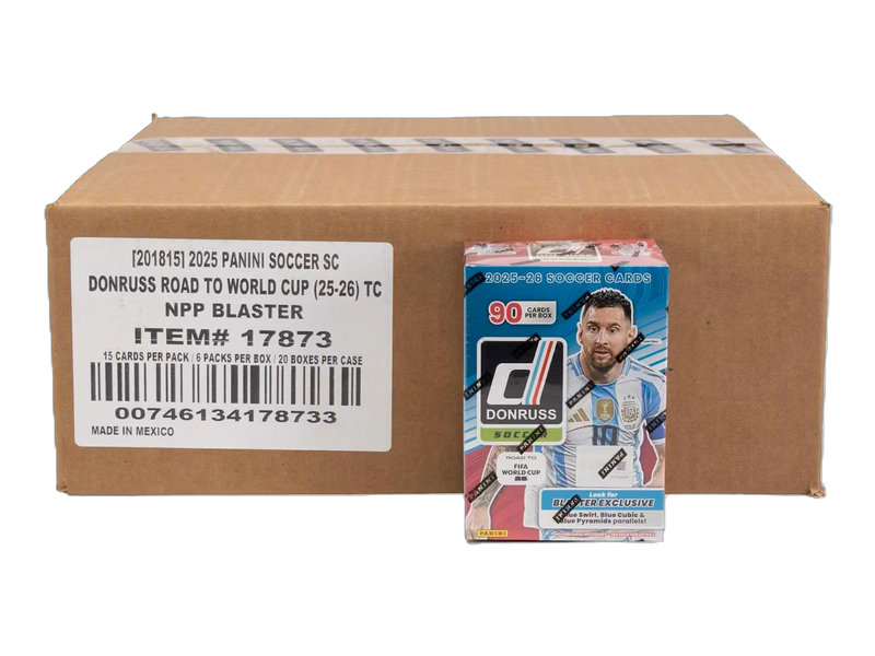 2025/26 Panini Donruss Road to FIFA World Cup Soccer 20-Blaster Case-1