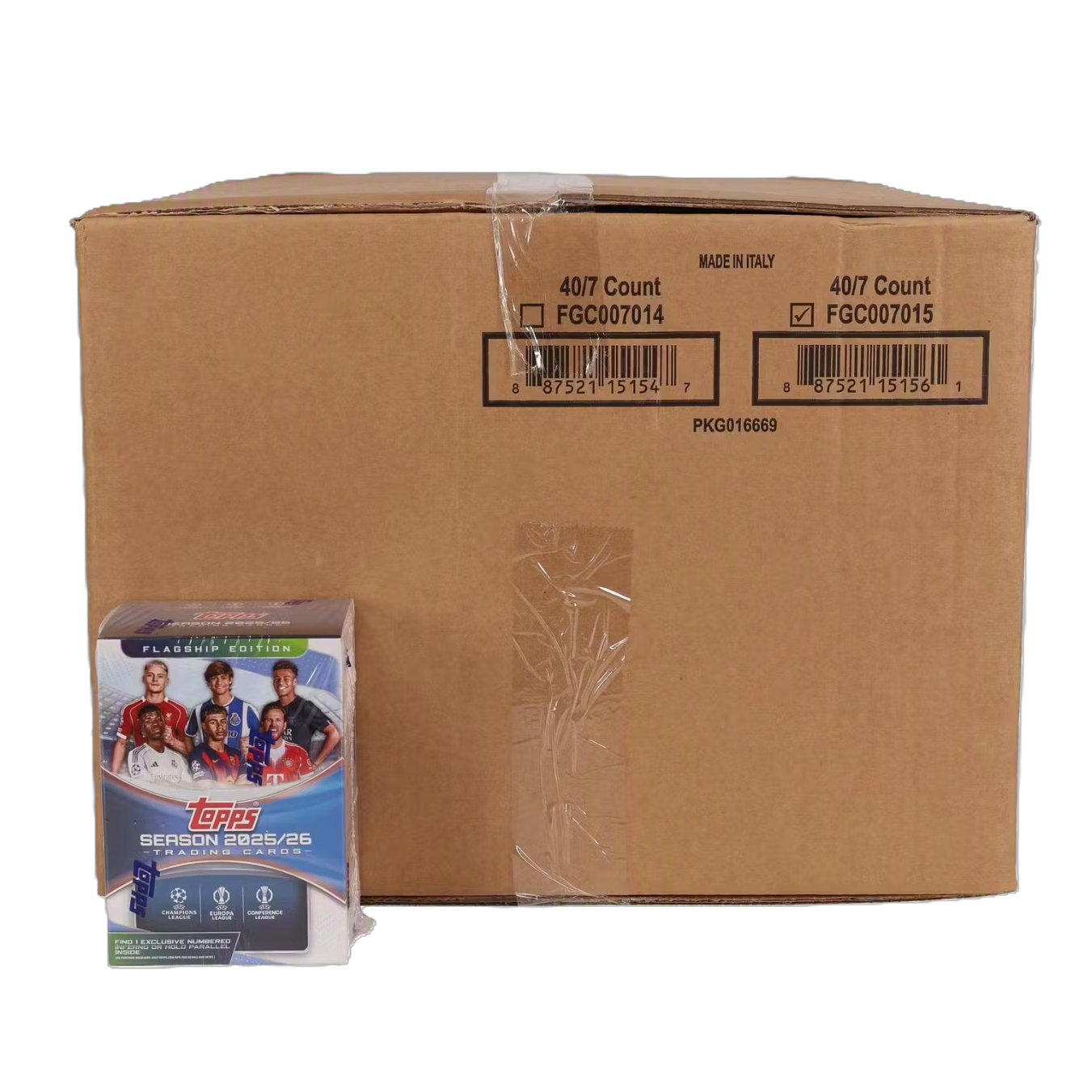 2025-26 Topps UEFA Club Competitions Blaster 40-Box Case-1