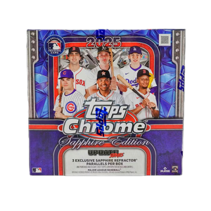 2025 Topps Chrome Update Series Baseball Sapphire Edition Box