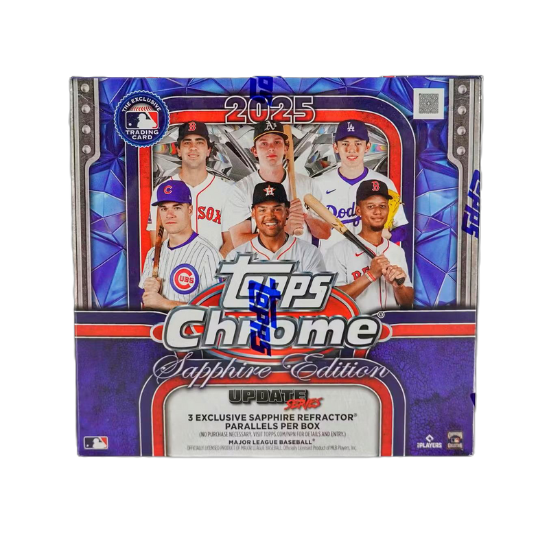2025 Topps Chrome Update Series Baseball Sapphire Edition Box-1