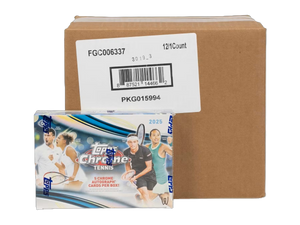 2025 Topps Chrome Tennis Delight 12-Box Case