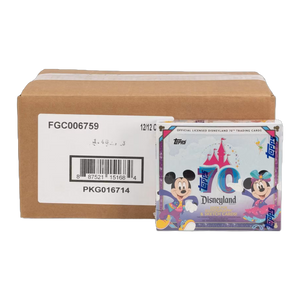 2025 Topps Disneyland 70th Anniversary Hobby 12-Box Case
