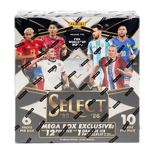 2025/26 Panini Select Road to FIFA World Cup Soccer Mega Box