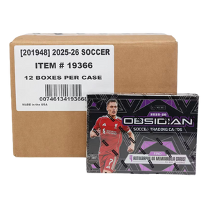 2025/26 Panini Obsidian Soccer Hobby 12-Box Case