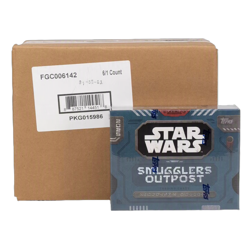 2025 Topps Star Wars Smugglers Outpost Hobby 6-Box Case-1