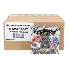2025/26 Panini Select Road to FIFA World Cup Soccer Hobby 12-Box Case-1
