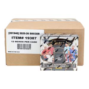 2025/26 Panini Select Road to FIFA World Cup Soccer Hobby 12-Box Case