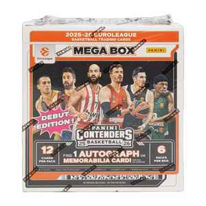 2025/26 Panini Contenders EuroLeague Basketball Hobby Mega Box