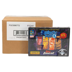 2026 Topps Finest Fantastic Four Hobby 8-Box Case