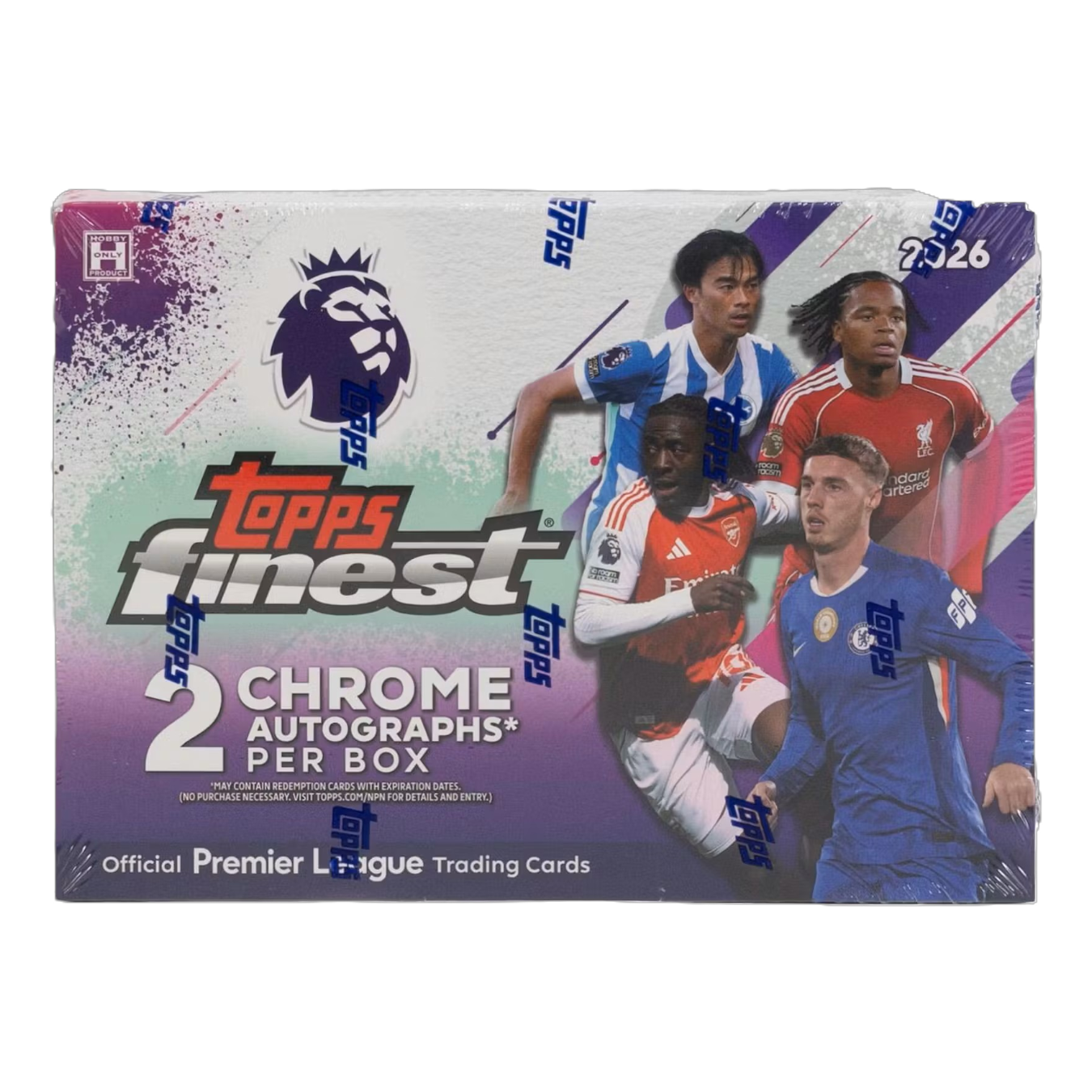 2026 Topps Finest Premier League EPL Soccer Hobby Box