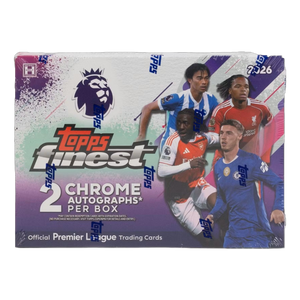 2026 Topps Finest Premier League EPL Soccer Hobby Box