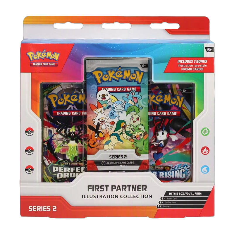 Pokemon First Partner Illustration Collection Promo Box - Series 2-1