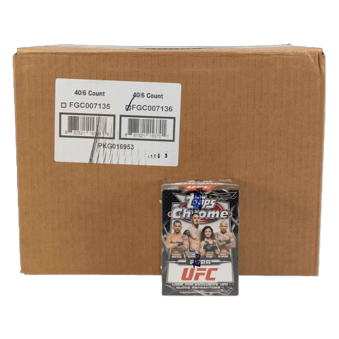 2026 Topps Chrome UFC Blaster 40-Box Case-1