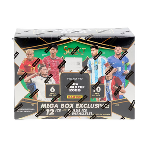 2025/26 Panini Select Road to FIFA World Cup Soccer Hobby Mega Box