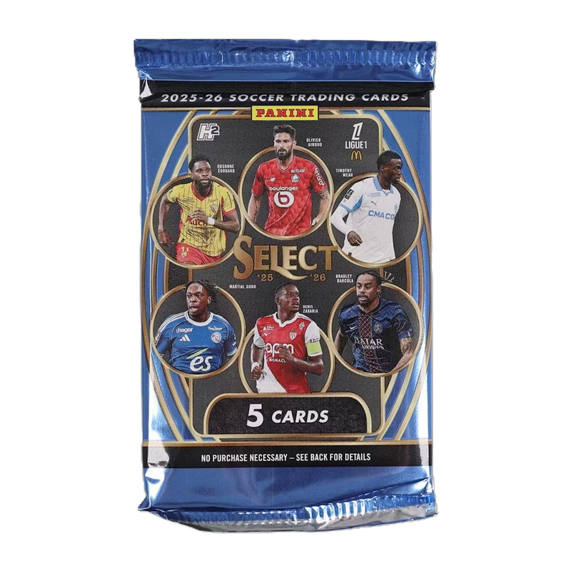 2025/26 Panini Select Ligue 1 Soccer H2 Pack-1