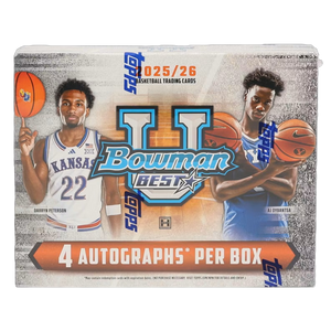 2025/26 Bowman University Best Basketball Hobby Box