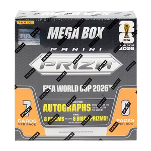 2026 Panini Prizm FIFA World Cup Soccer Mega Box