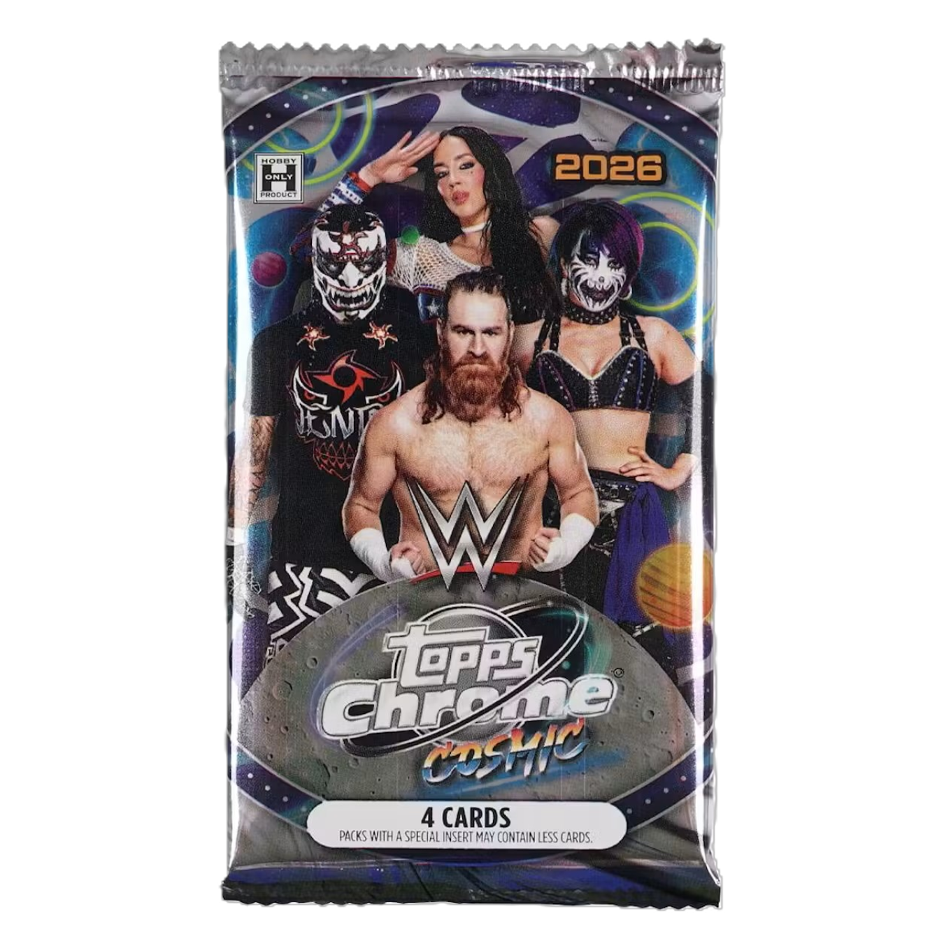 2026 Topps Cosmic Chrome WWE Wrestling Hobby Pack-1