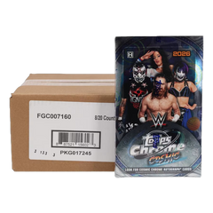 2026 Topps Cosmic Chrome WWE Wrestling Hobby 8-Box Case-1