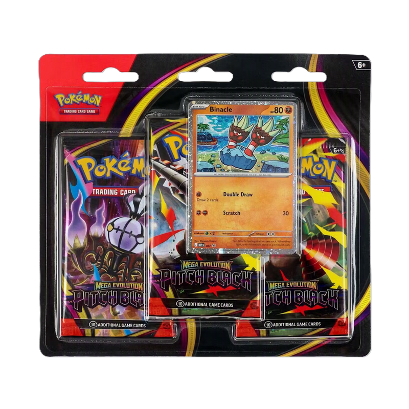 Pokemon Pitch Black 3-Pack Blister ME05 – CardCollector2