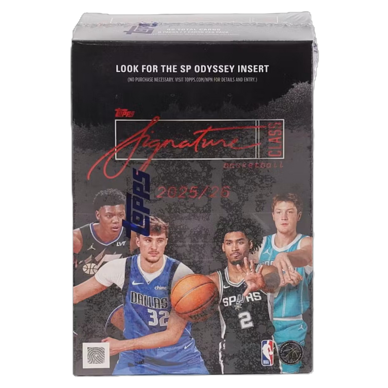 2025/26 Topps Signature Class Basketball Blaster Box-1