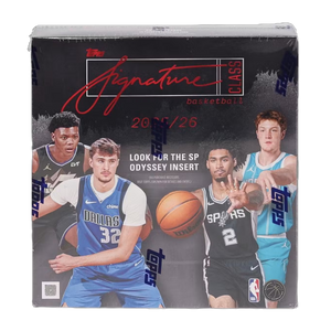 2025/26 Topps Signature Class Basketball Mega Box
