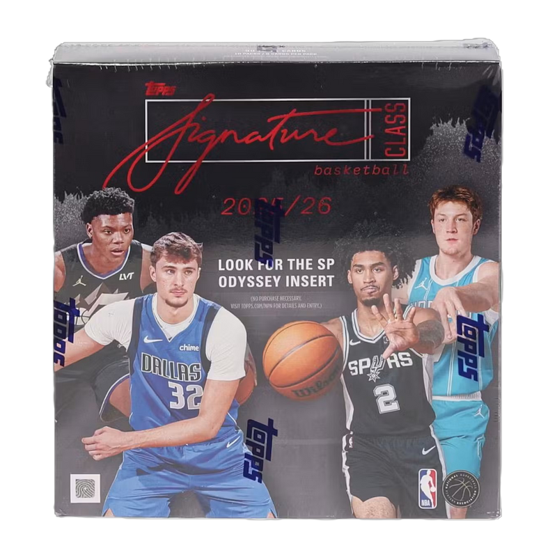 2025/26 Topps Signature Class Basketball Mega Box-1