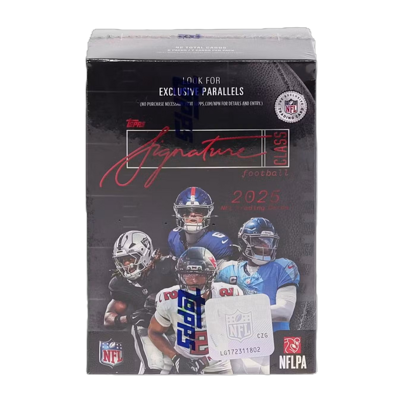 2025 Topps Signature Class Football Blaster Box **PRESALE**-1