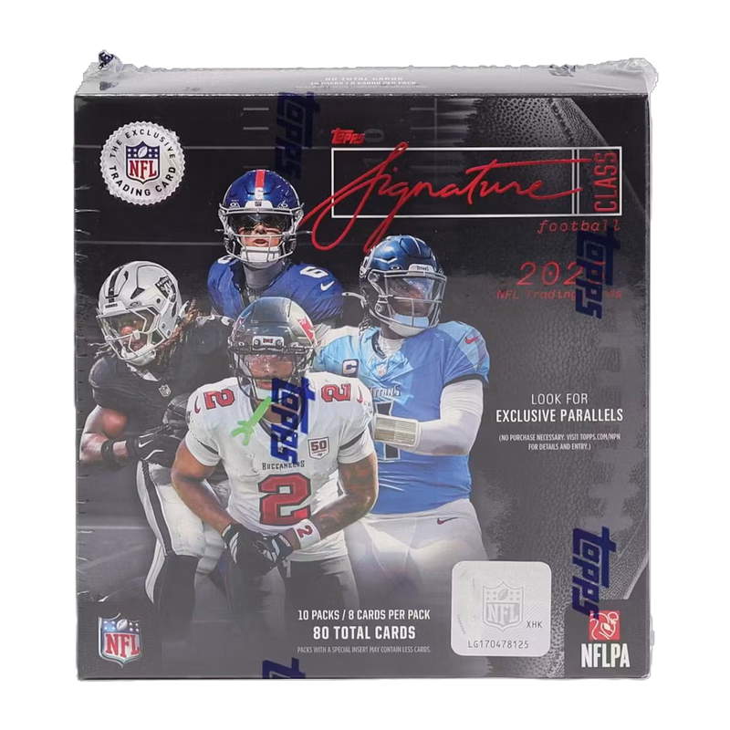 2025 Topps Signature Class Football Mega Box **PRESALE**-1