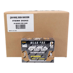 2026 Panini Prizm FIFA World Cup Soccer Hobby Mega 20-Box Case-1