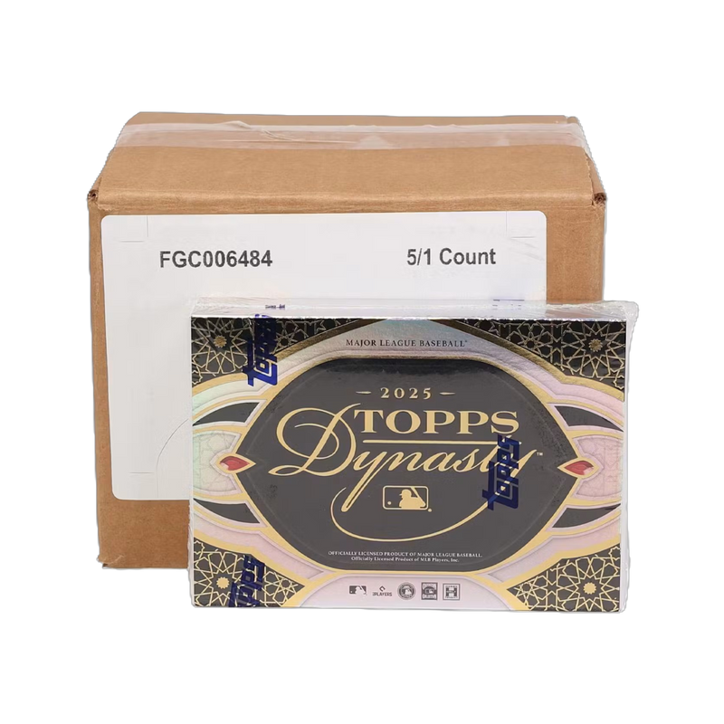 2025 Topps Dynasty Baseball Hobby 5-Box Case **PRESALE**-1