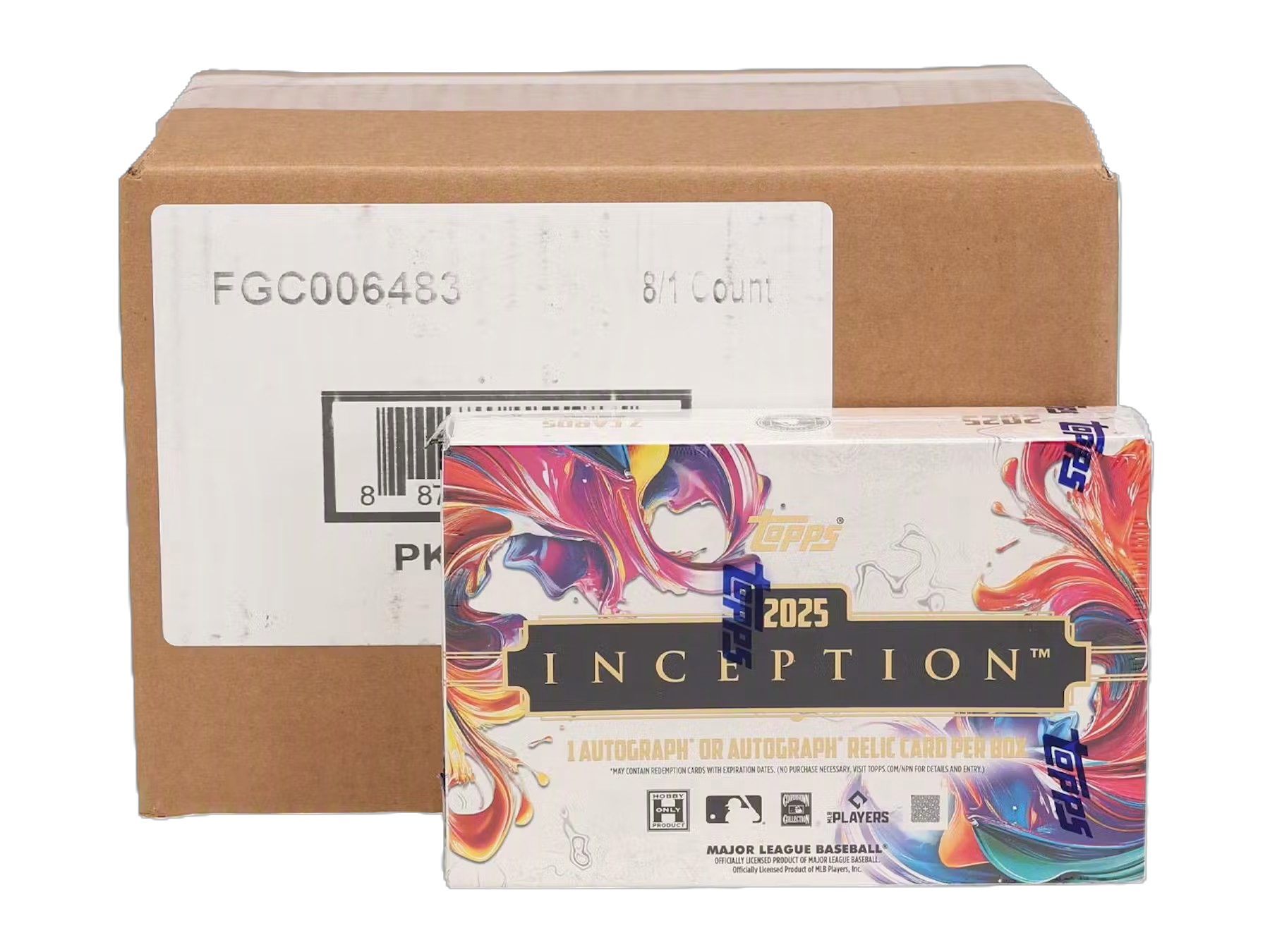 2025 Topps Inception Baseball Hobby 8-Box Case-1