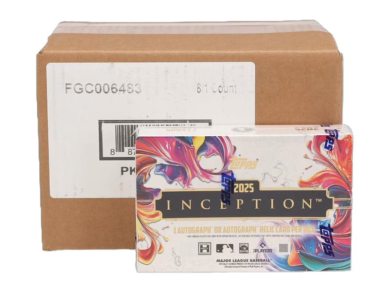 2025 Topps Inception Baseball Hobby 8-Box Case-1