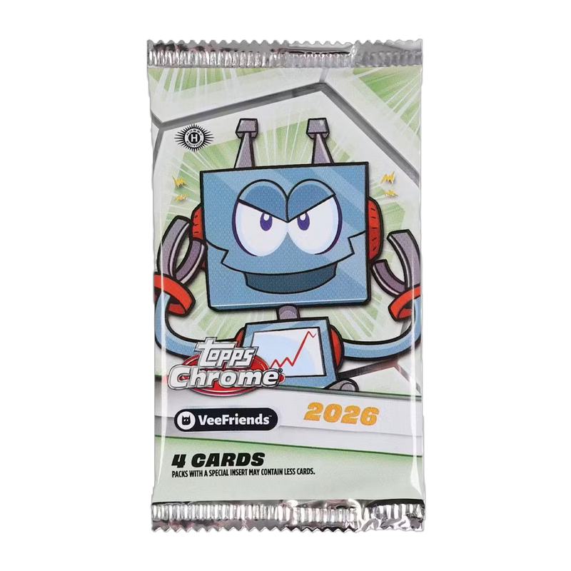 2026 Topps VeeFriends Chrome Hobby Pack-1