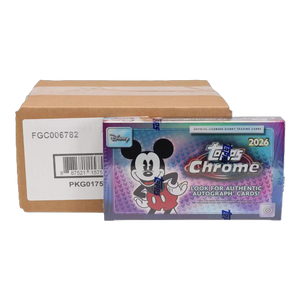 2026 Topps Disney Chrome Hobby 8-Box Case