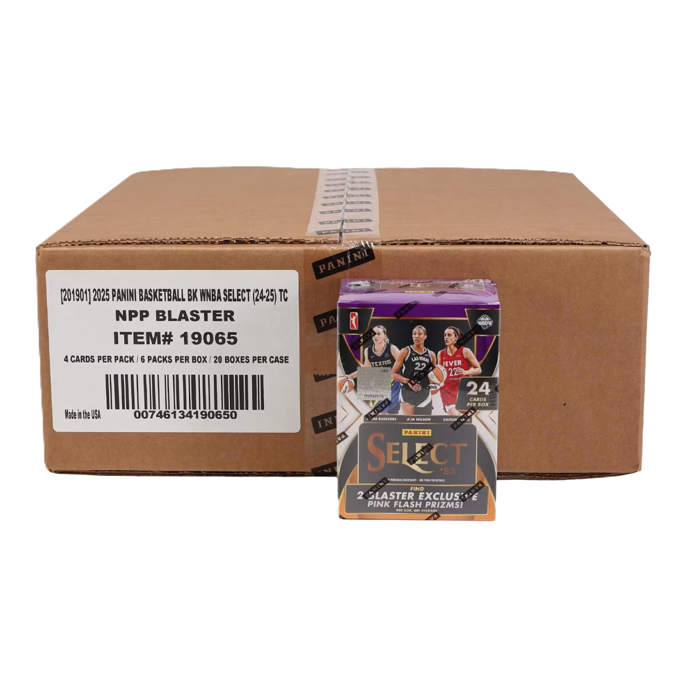2025 Panini Select WNBA Basketball Blaster 20-Box Case-1