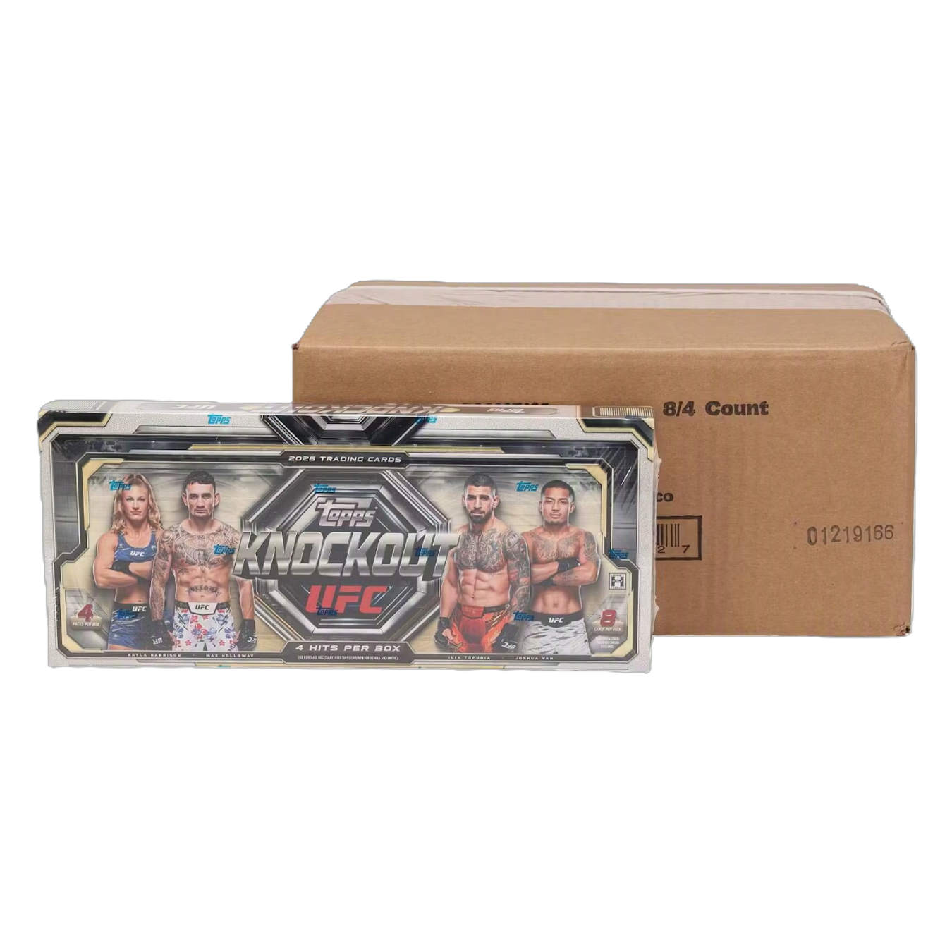 2026 Topps Knockout UFC Hobby 8-Box Case-1