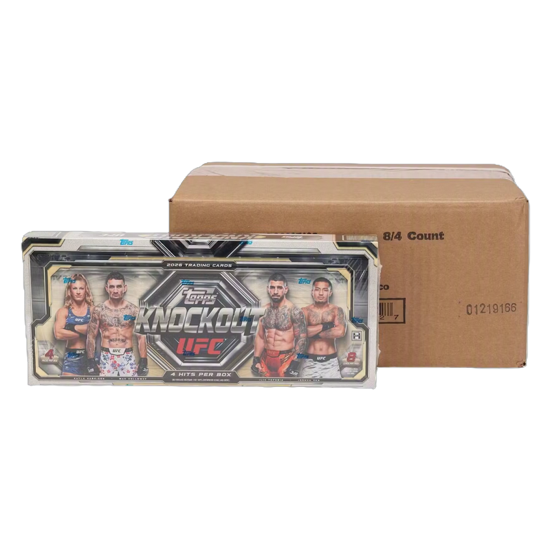 2026 Topps Knockout UFC Hobby 8-Box Case-1