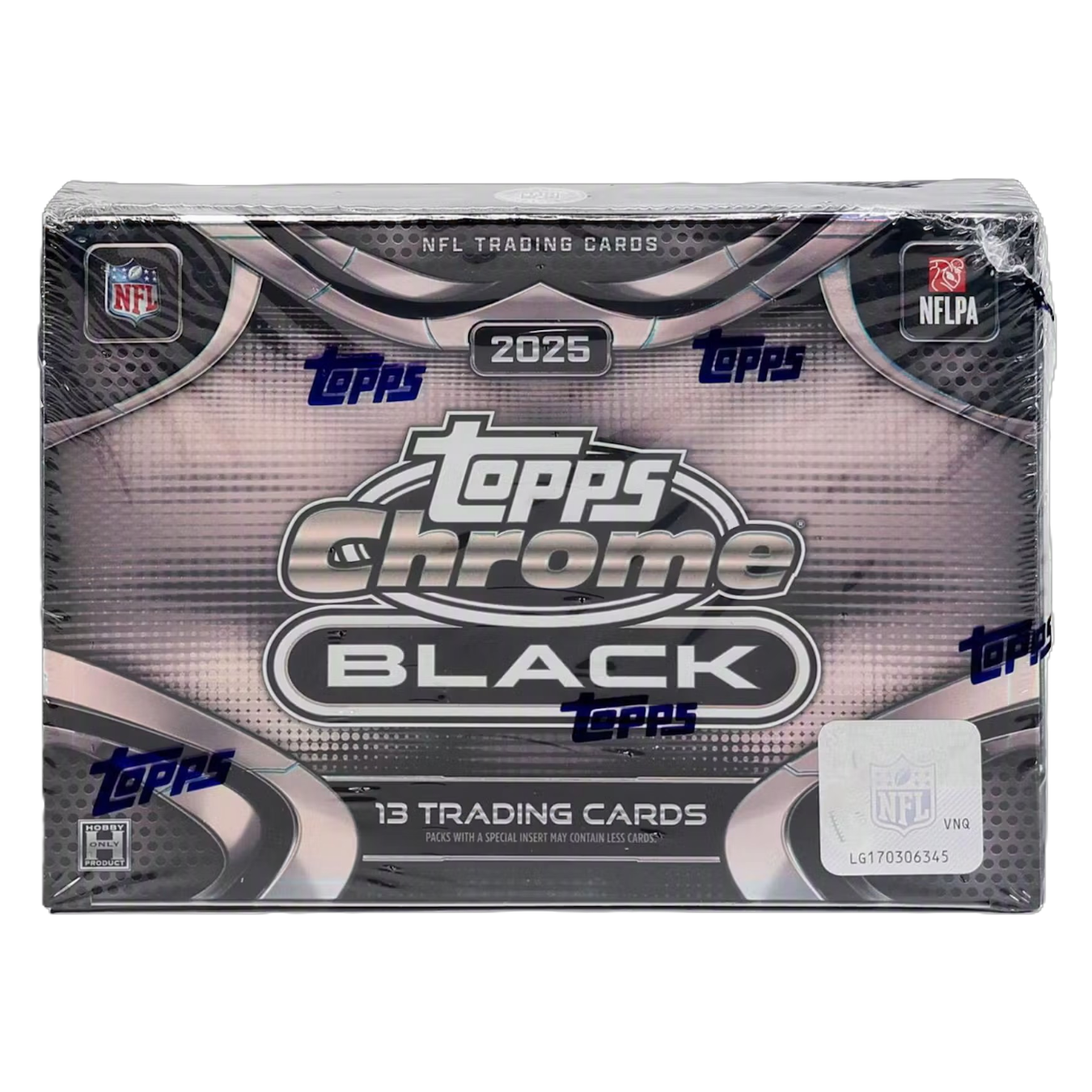 2025 Topps Chrome Black Football Hobby Box