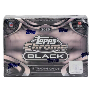 2025 Topps Chrome Black Football Hobby Box