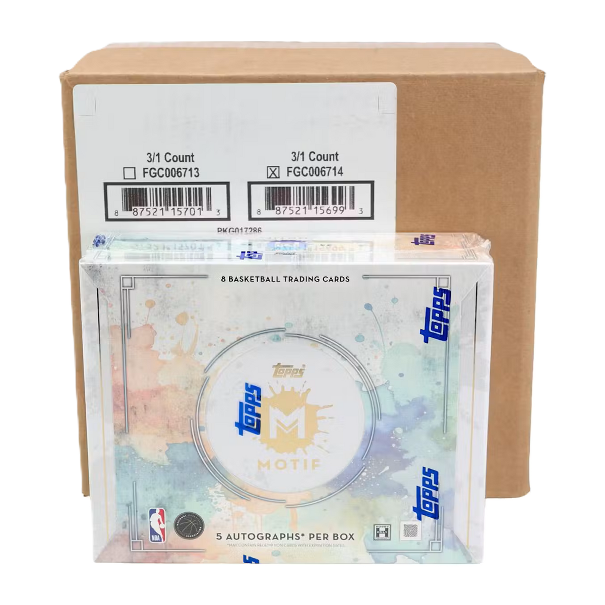 2025/26 Topps Motif Basketball Hobby 3-Box Case