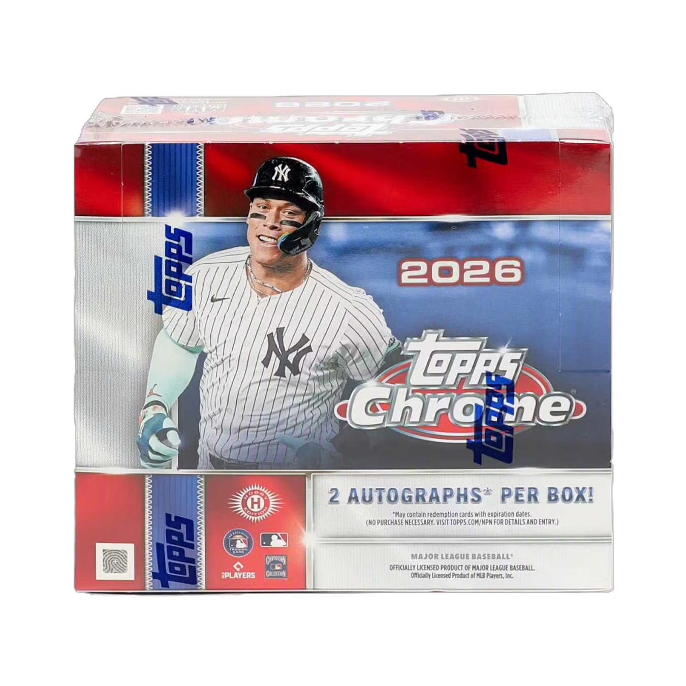2026 Topps Chrome Baseball Hobby Jumbo Box-1