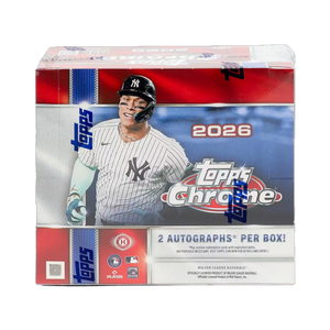 2026 Topps Chrome Baseball Hobby Jumbo Box