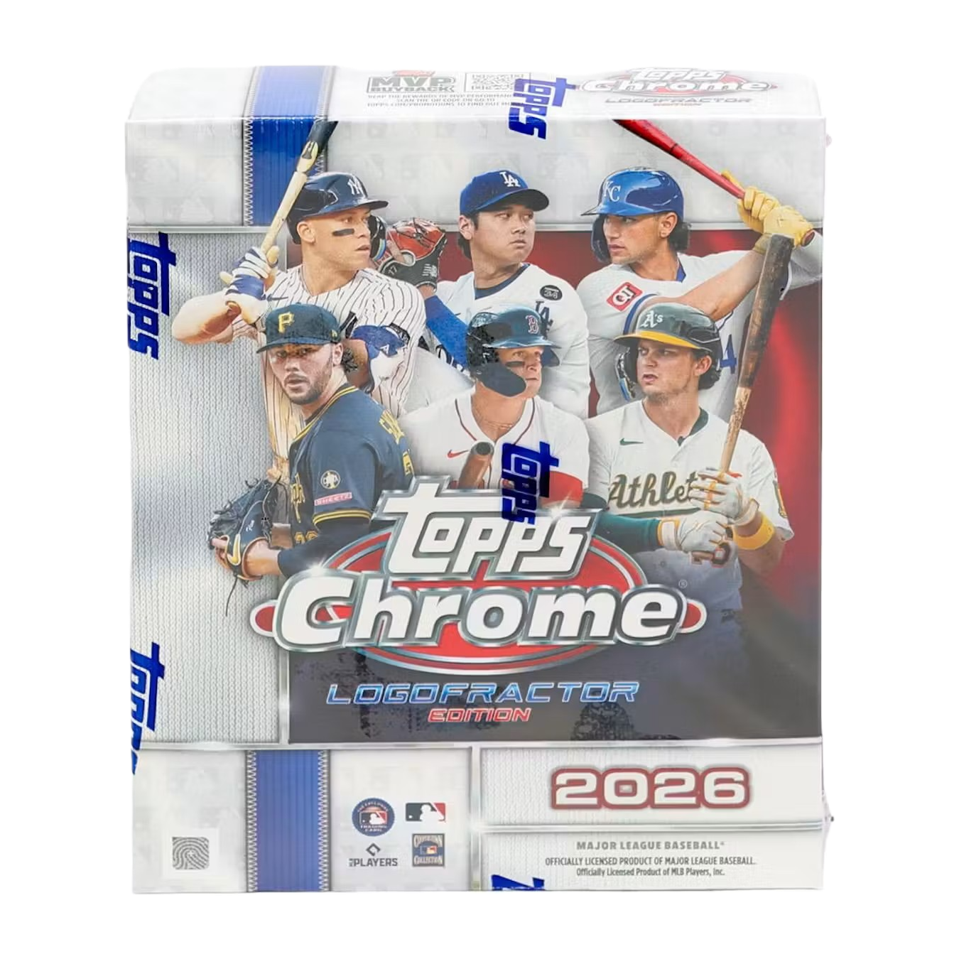2026 Topps Chrome Baseball Logofractor Edition Box-1