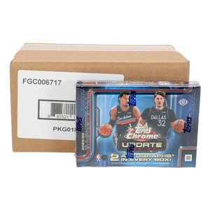 2025/26 Topps Chrome Update Series Basketball Delight 6-Box Case