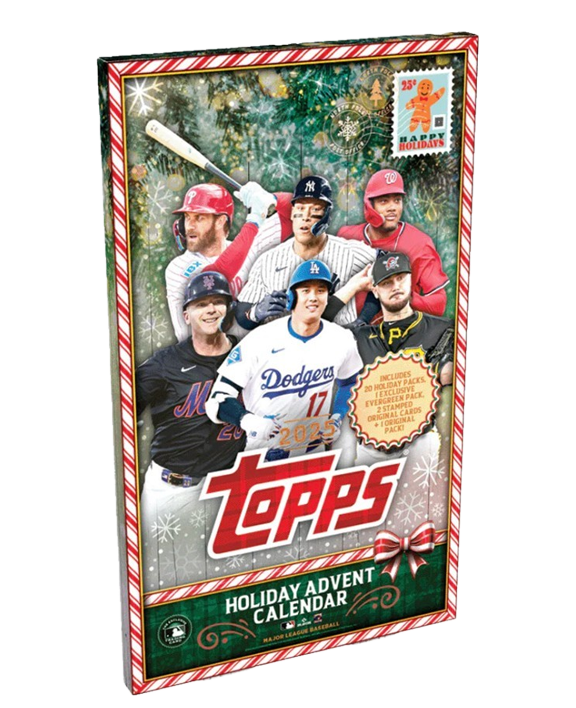 2025 Topps Holiday Baseball Advent Calendar-1