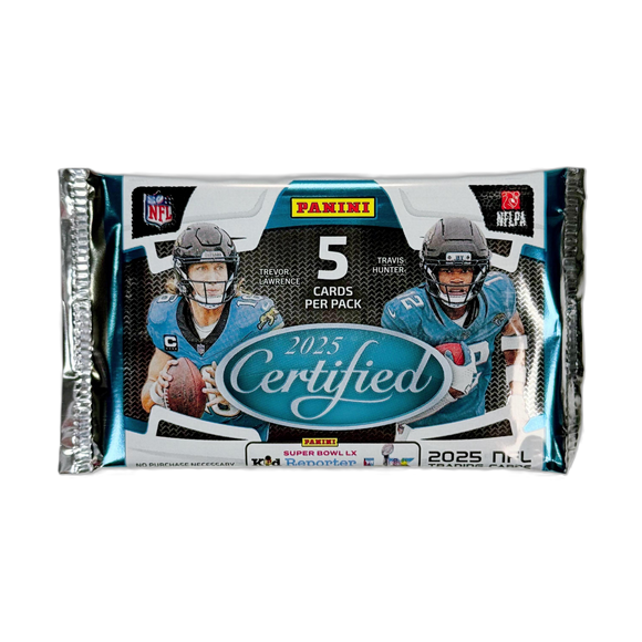 Product 2025 Panini Certified Football Hobby Pack Link