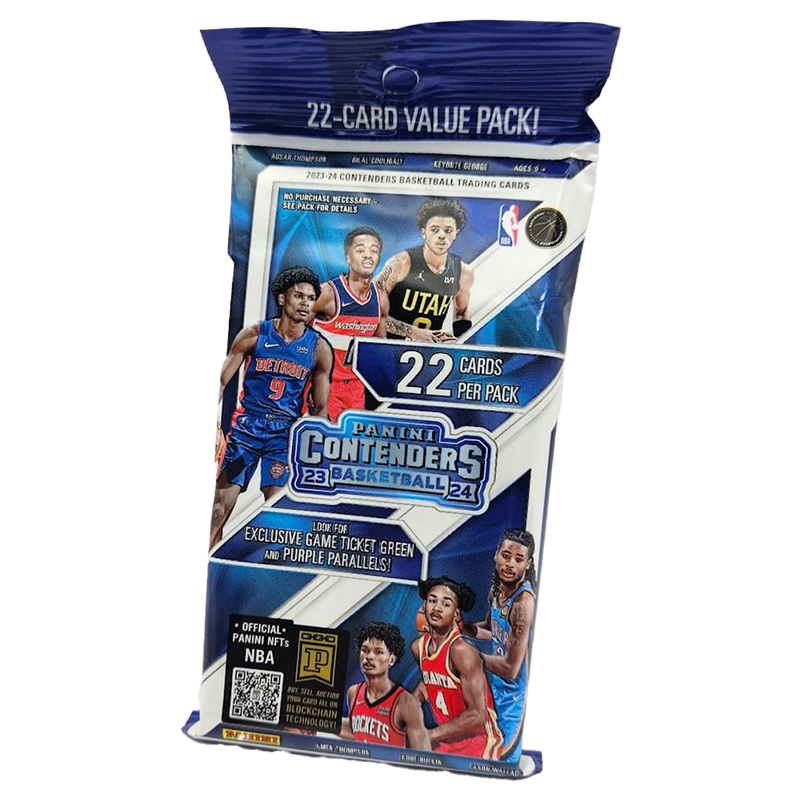 2023-24 Panini Contenders Basketball 22 Card Jumbo Value Pack-1