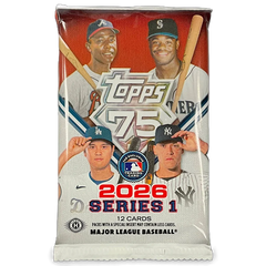 2026 Topps Series 1 Baseball Hobby Pack-1