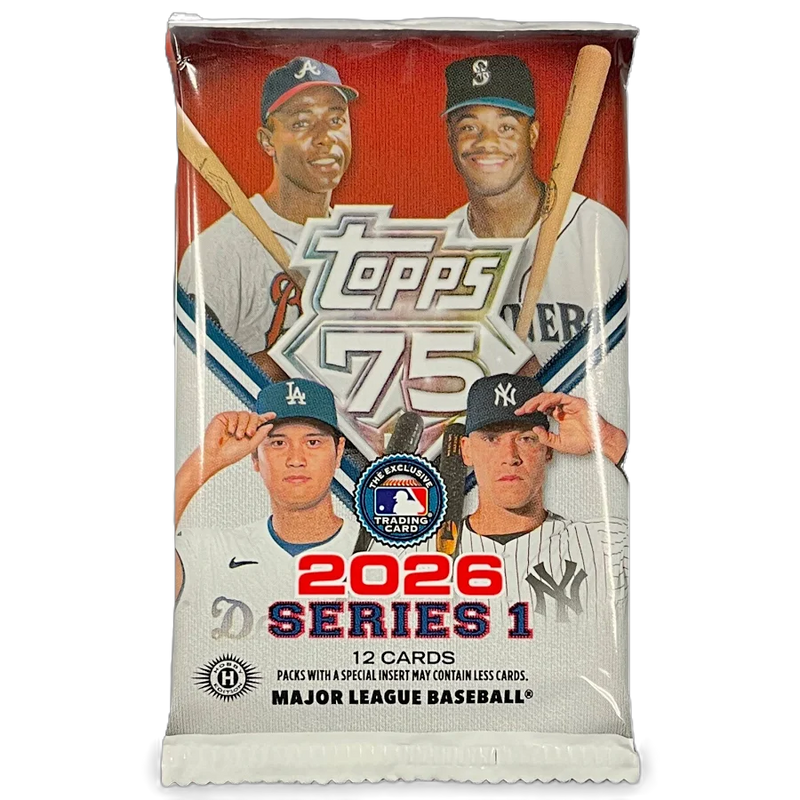 2026 Topps Series 1 Baseball Hobby Pack-1